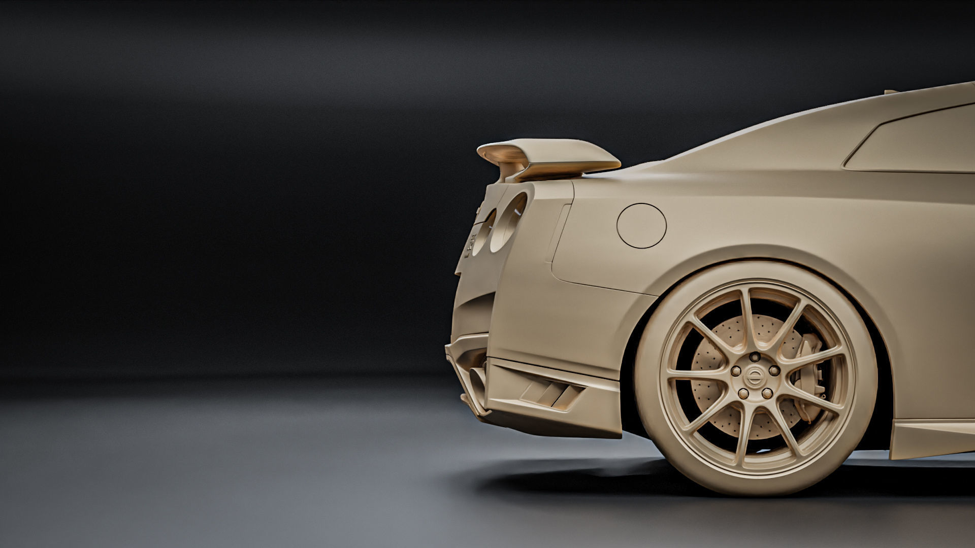 Nissan GTR R35 T-Spec 2022 3D model_23
