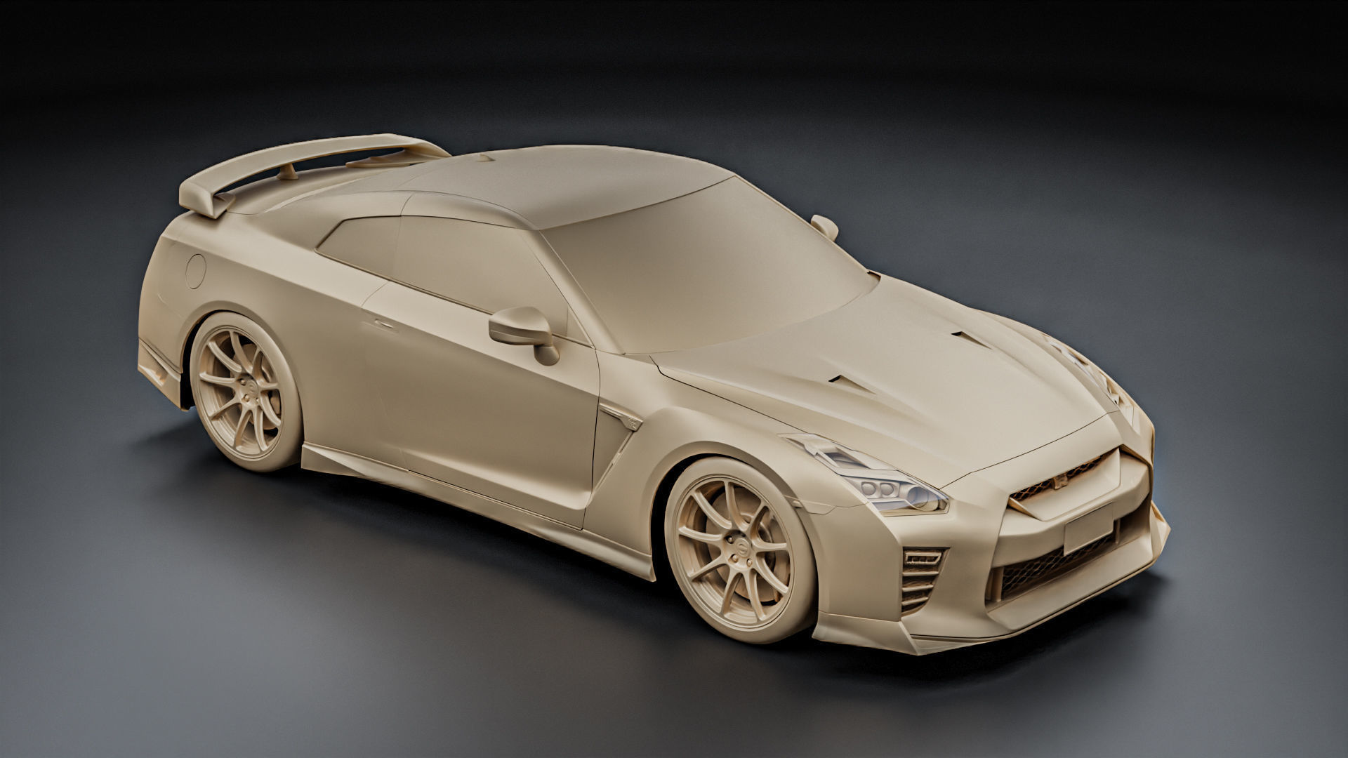 Nissan GTR R35 T-Spec 2022 3D model_21