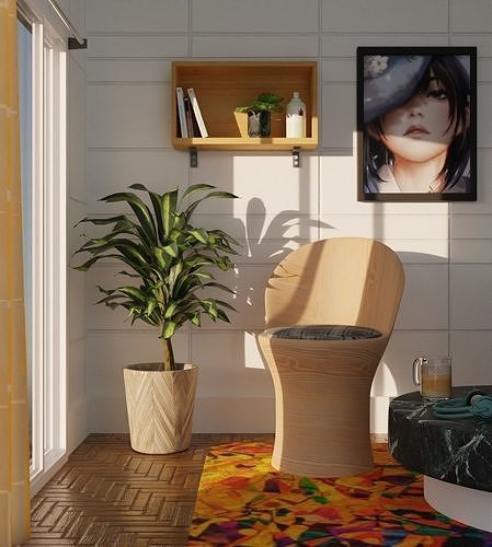 Special Interior Design 3D model | CGTrader