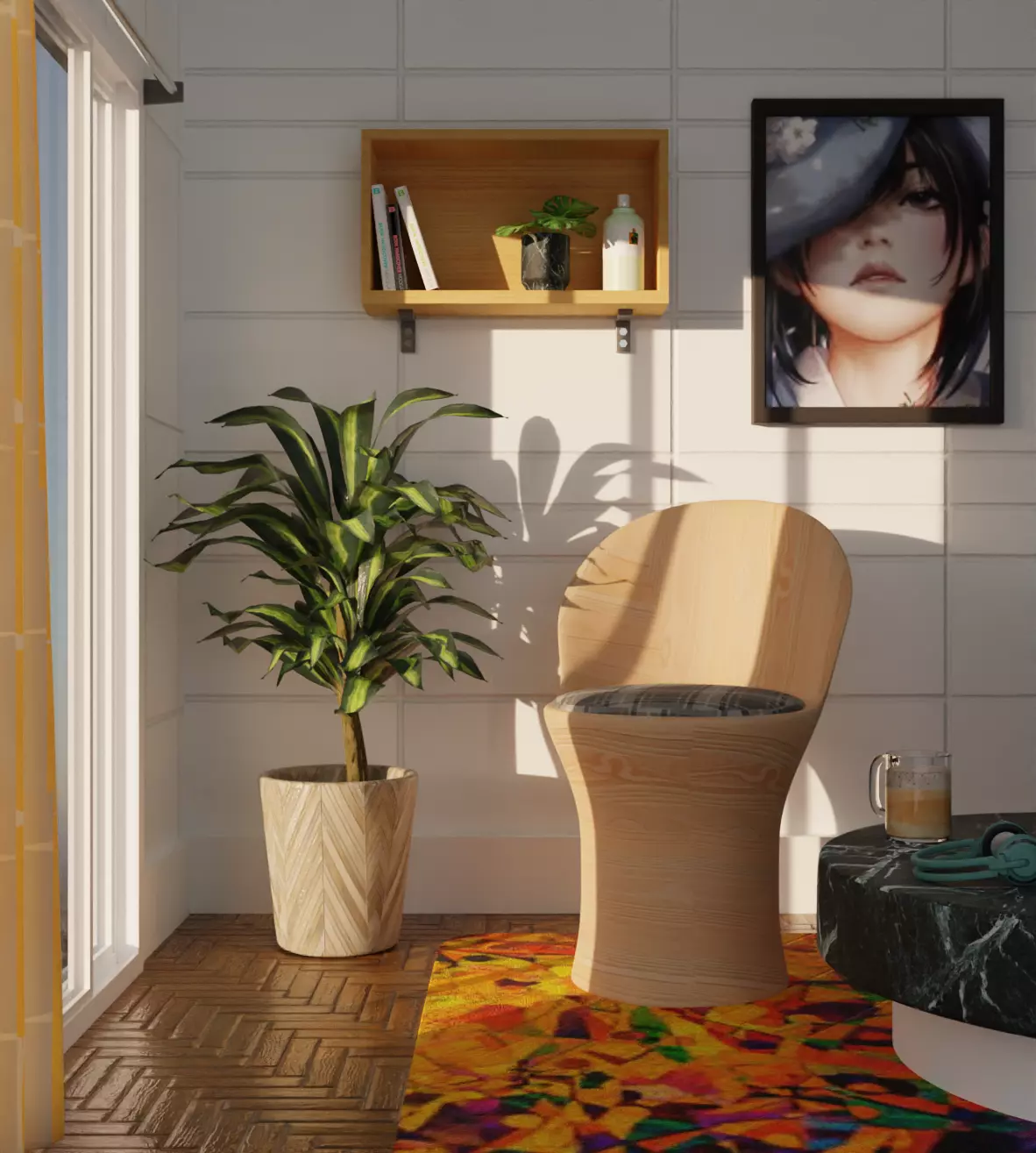 Special Interior Design 3D model