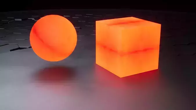 Lava 4 PBR Material Texture