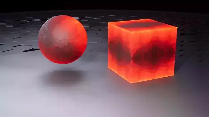Lava 5 PBR Material Texture Texture