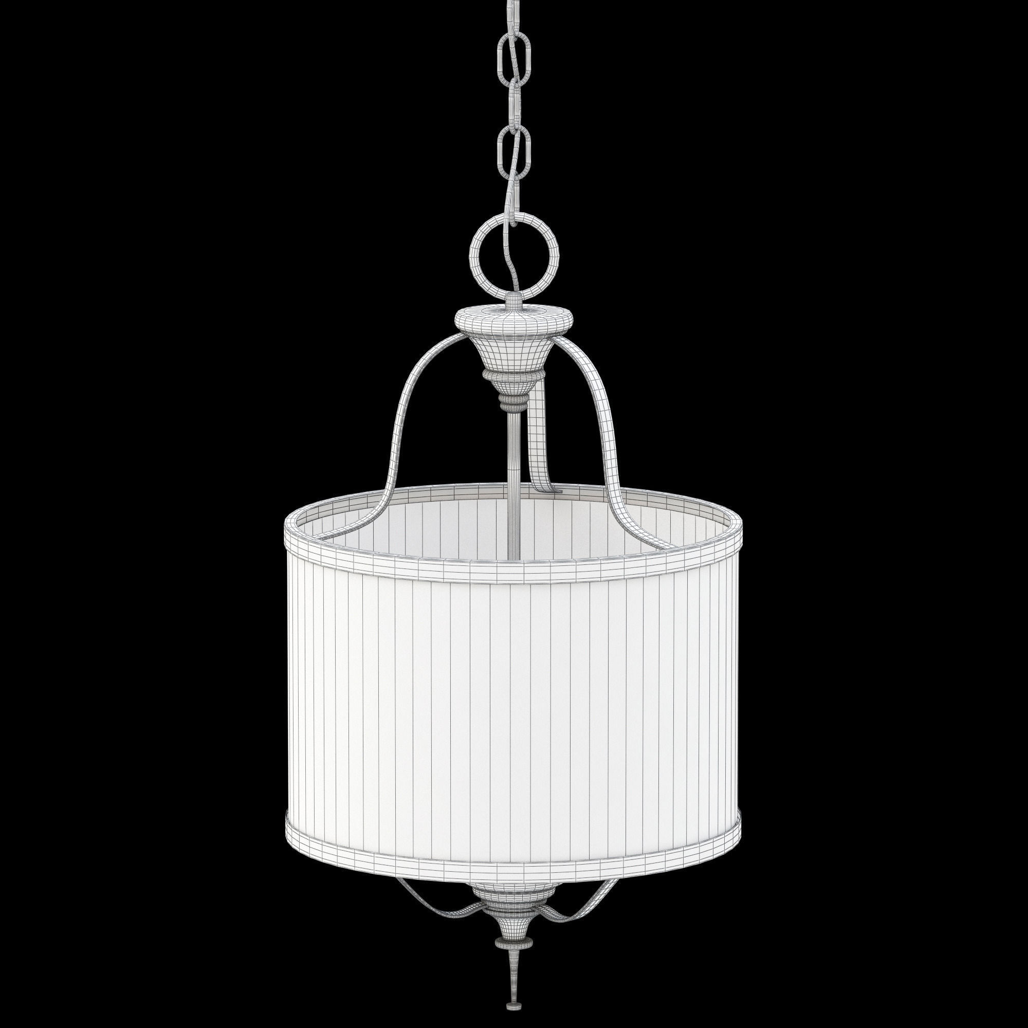 Currey and Company Ardmore Lantern 3D model_6
