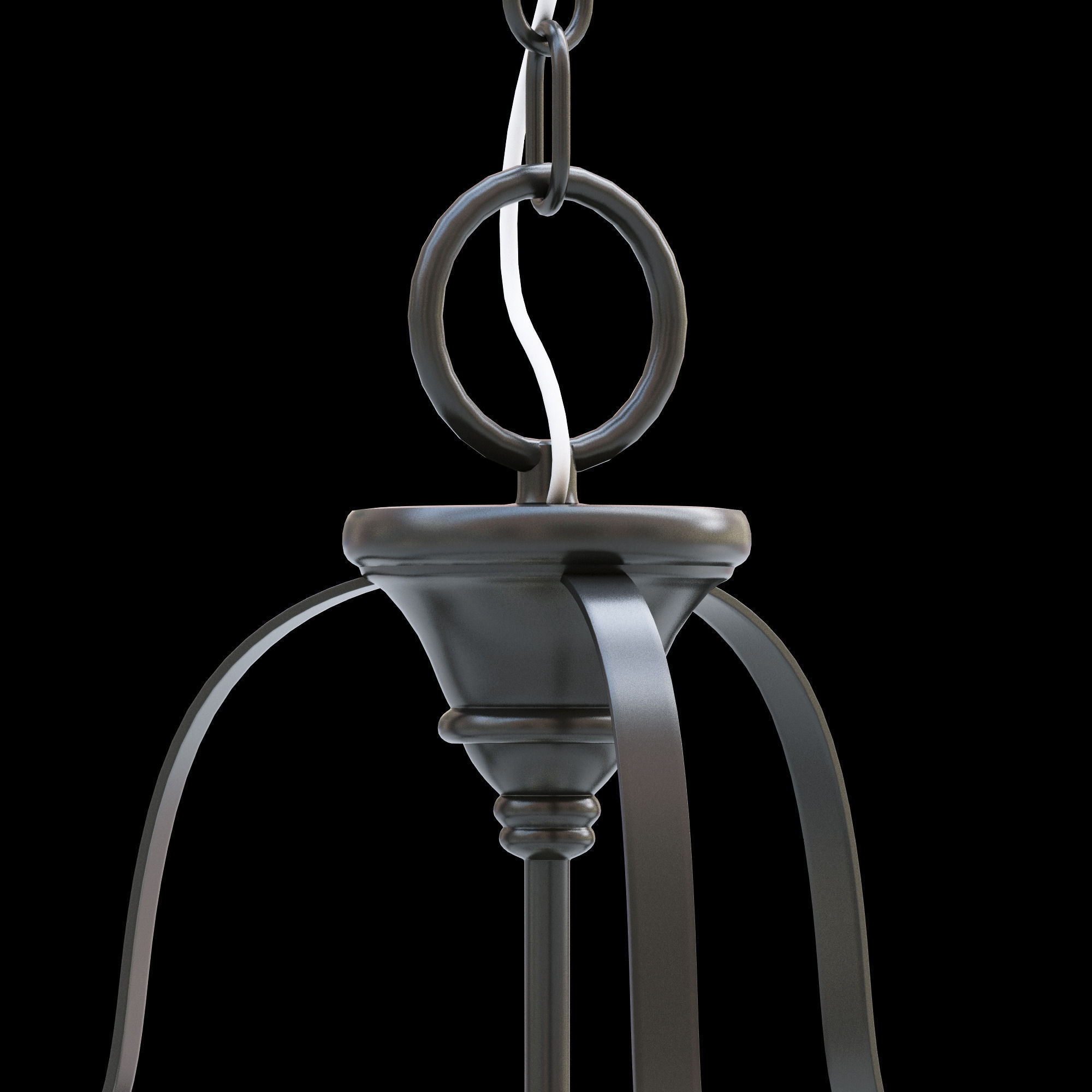 Currey and Company Ardmore Lantern 3D model_2