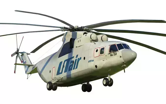 Mi-26 Halo 3D model