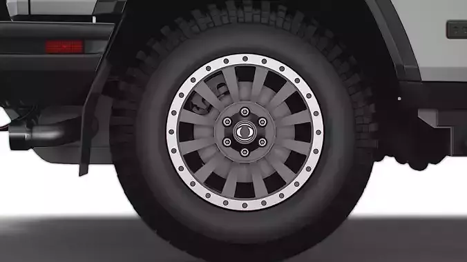 INEOS Grenadier Fieldmaster 2023 wheel 3D model