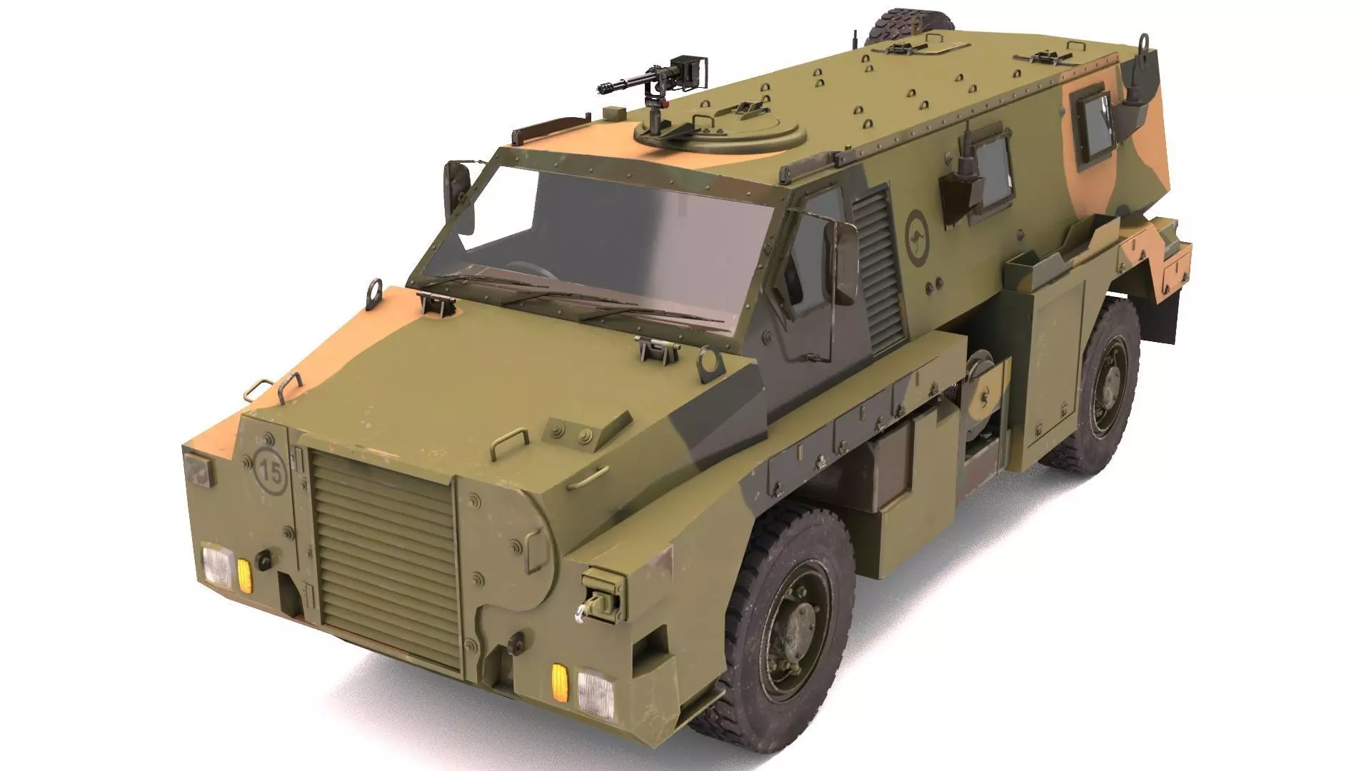 Bushmaster Protected Mobility Vehicle 3D model