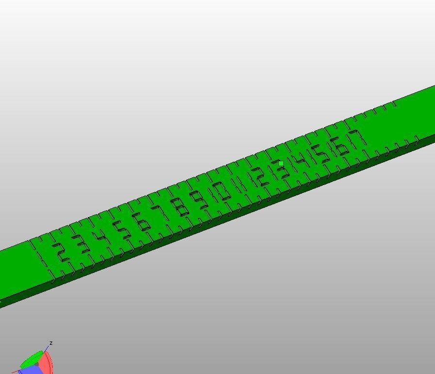 US Finger Ring Sizer  3D print model_37