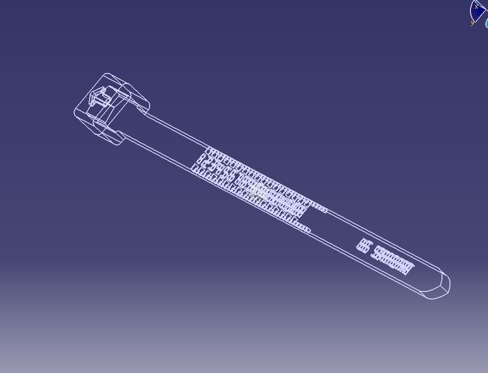 US Finger Ring Sizer  3D print model_17