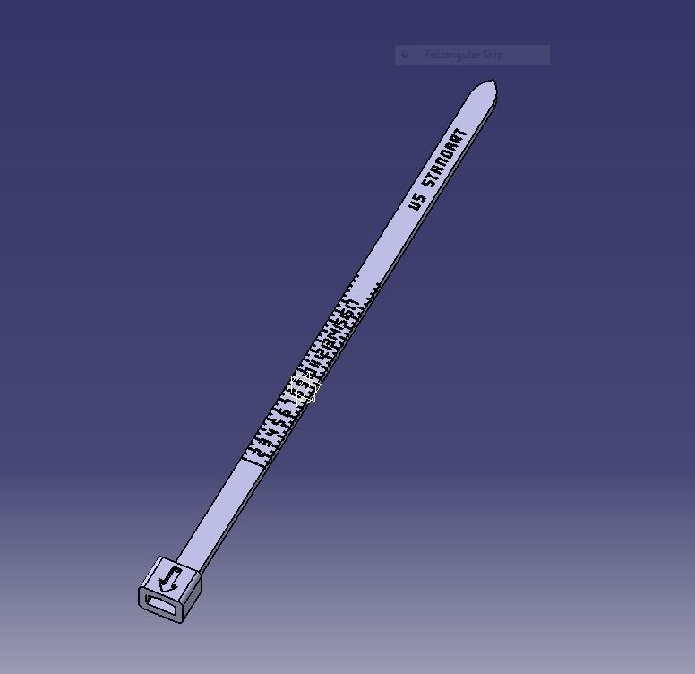 US Finger Ring Sizer  3D print model_27