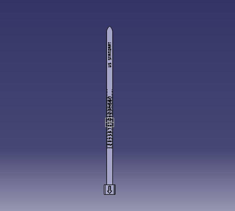 US Finger Ring Sizer  3D print model_39