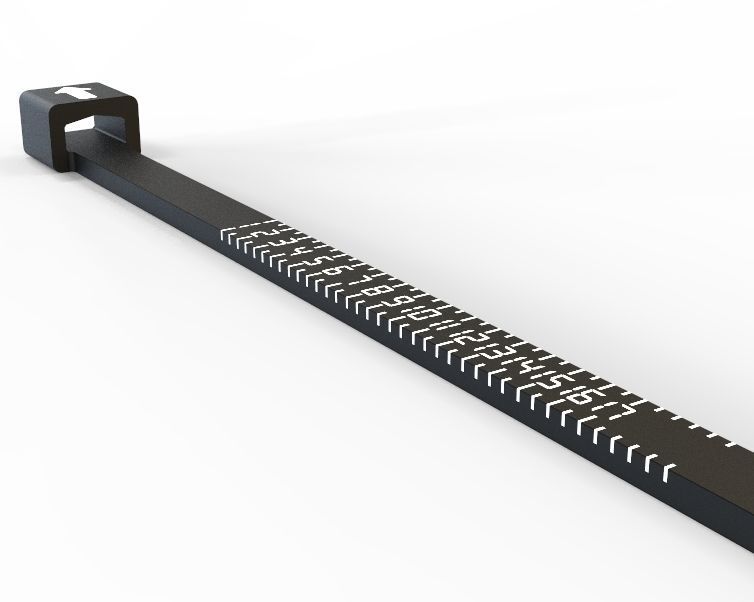 US Finger Ring Sizer  3D print model_23