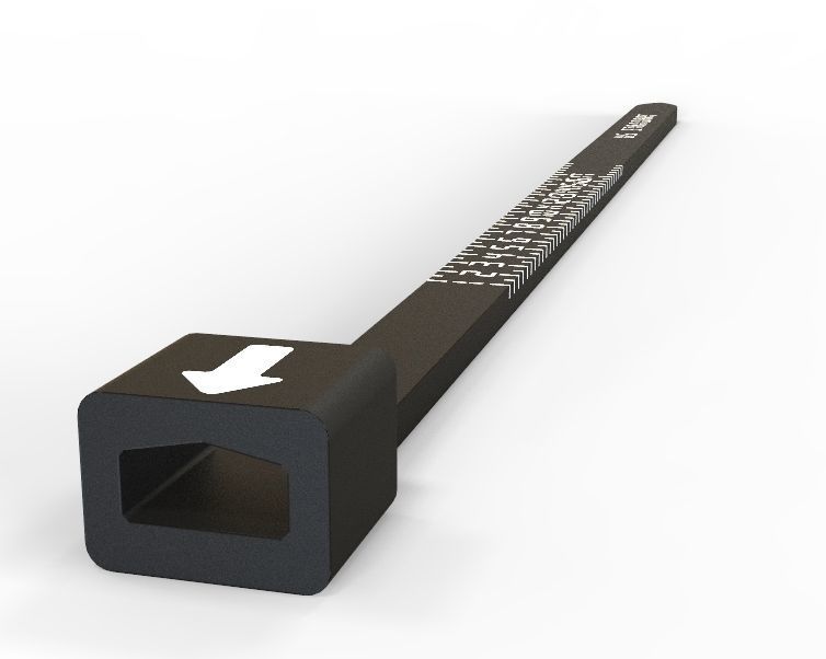 US Finger Ring Sizer  3D print model_48