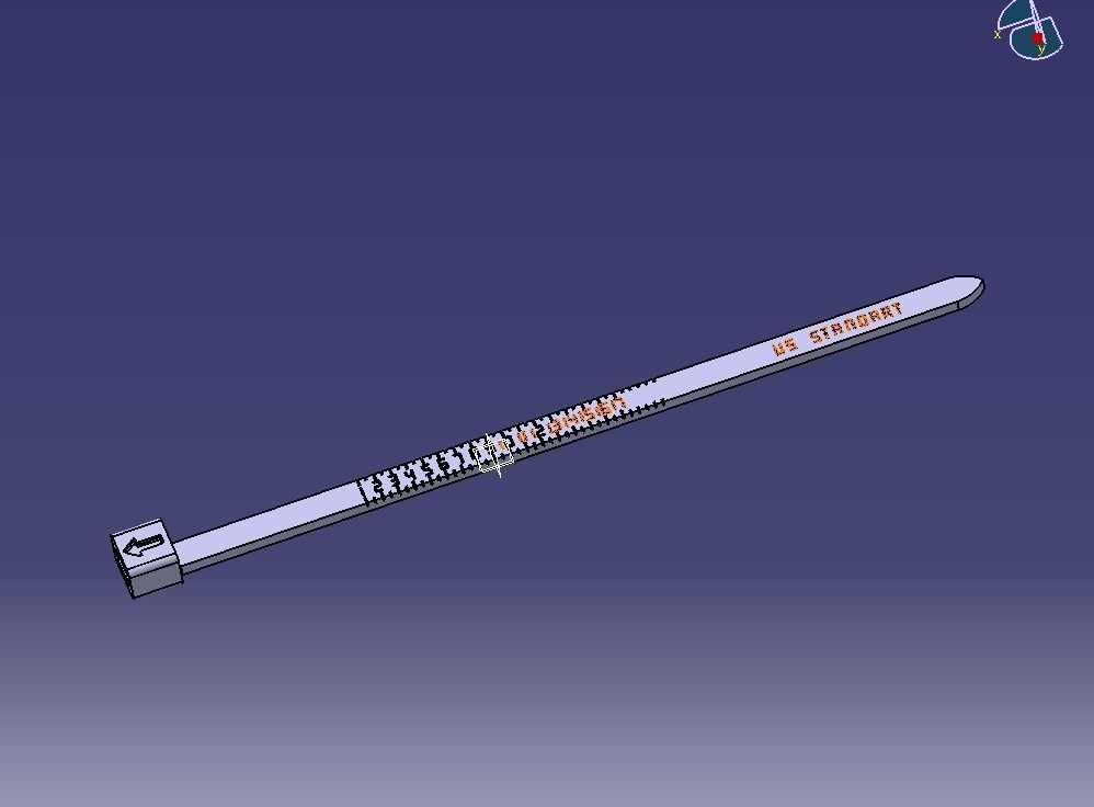 US Finger Ring Sizer  3D print model_41