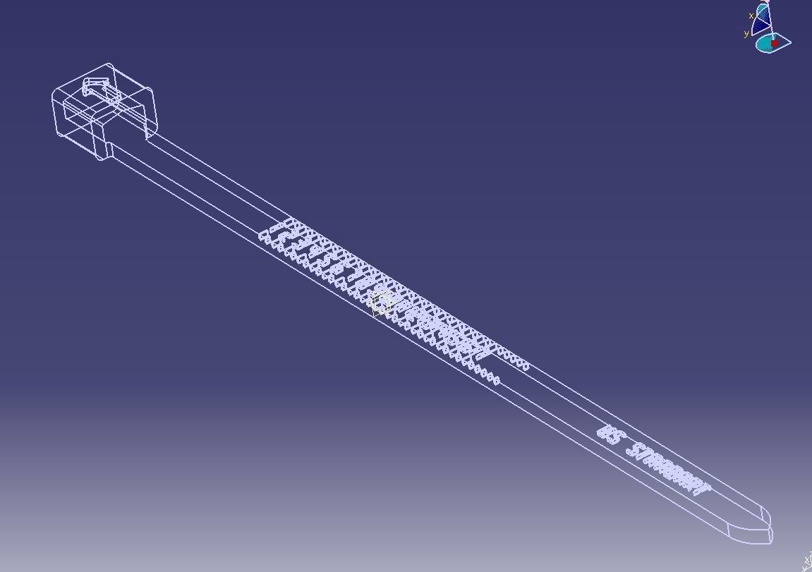 US Finger Ring Sizer  3D print model_19