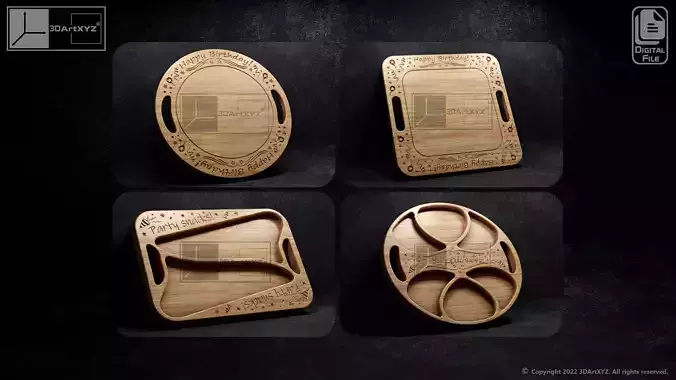 Celebration Pack - CNC Files for Wood