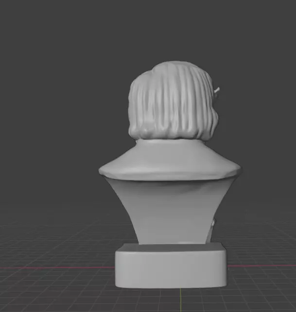 Isaac Asimov 3D print model_6