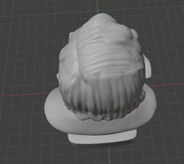 Isaac Asimov 3D print model_7