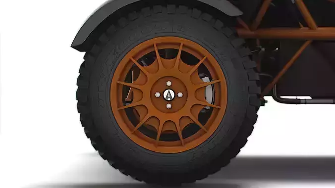 Ariel Nomad 2018 wheel 3D model