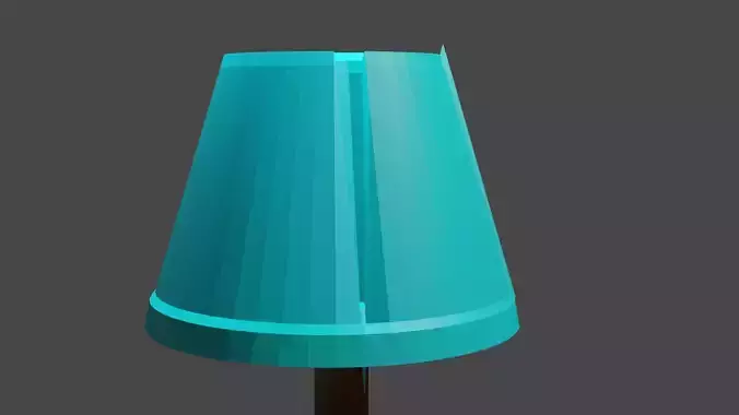 Blue lamp