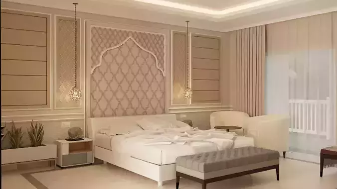 Arabic Hotel Room