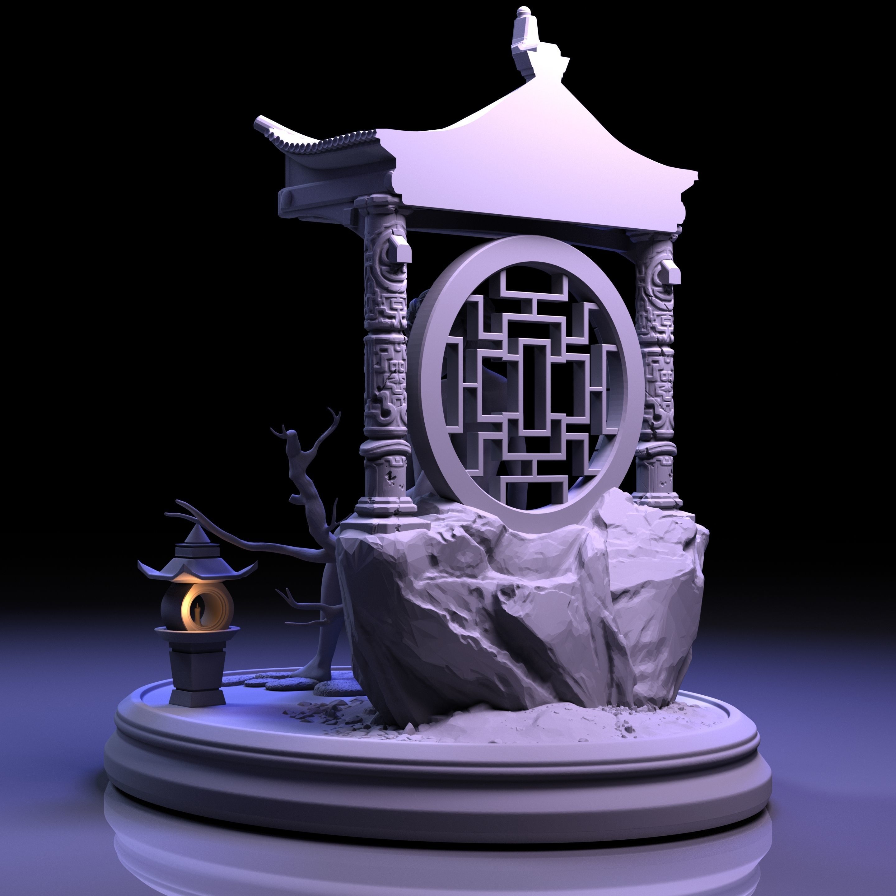 Geisha - Maiko 3D print model_5