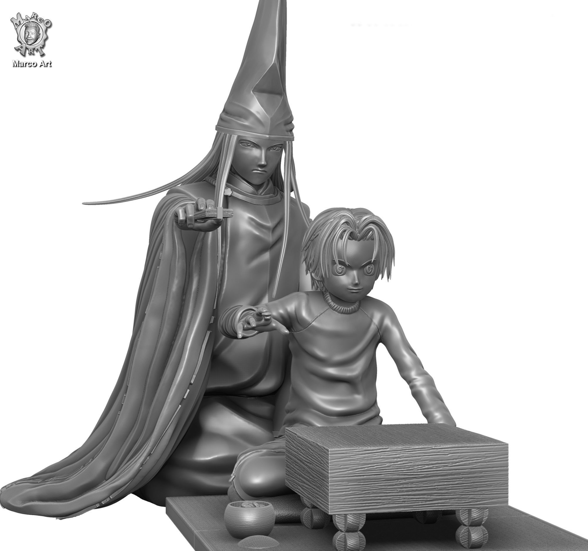 Hikaru No Go stl file 3D print model 3D print model_1