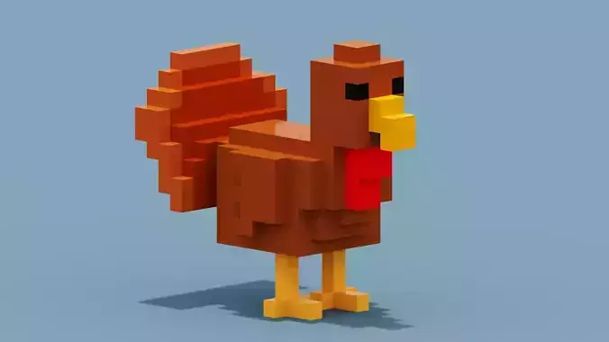 Voxel Turkey