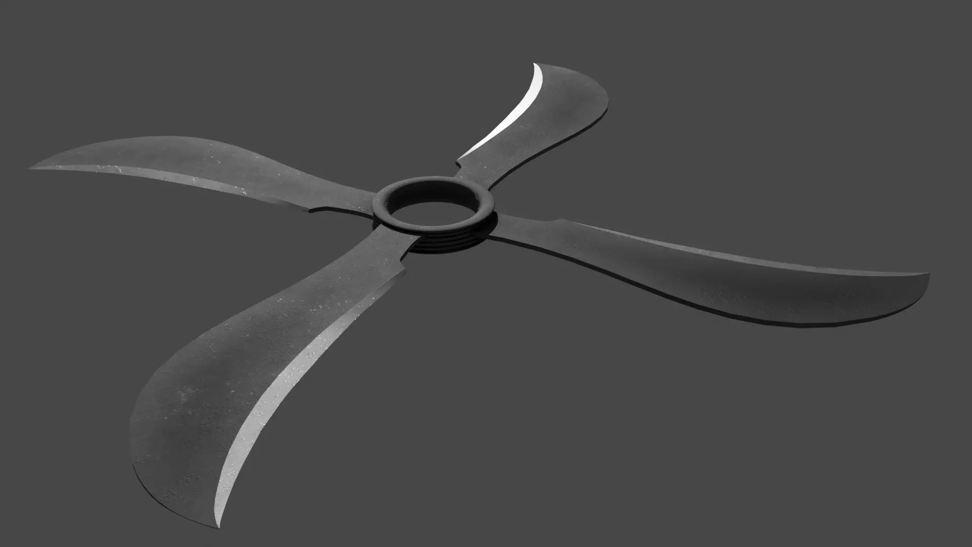 Fuuma Shuriken 3D model_0