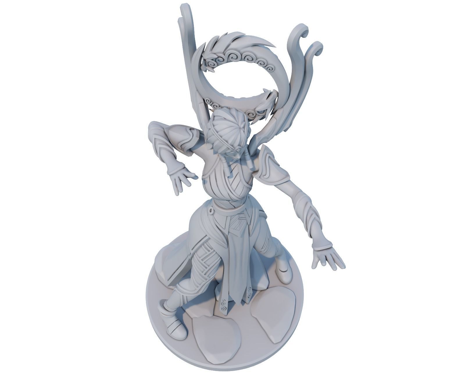 karma 3D Print Model from League of Legends 3D print model_2