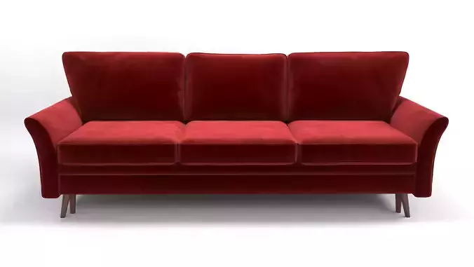Verona Velvet Sofa 