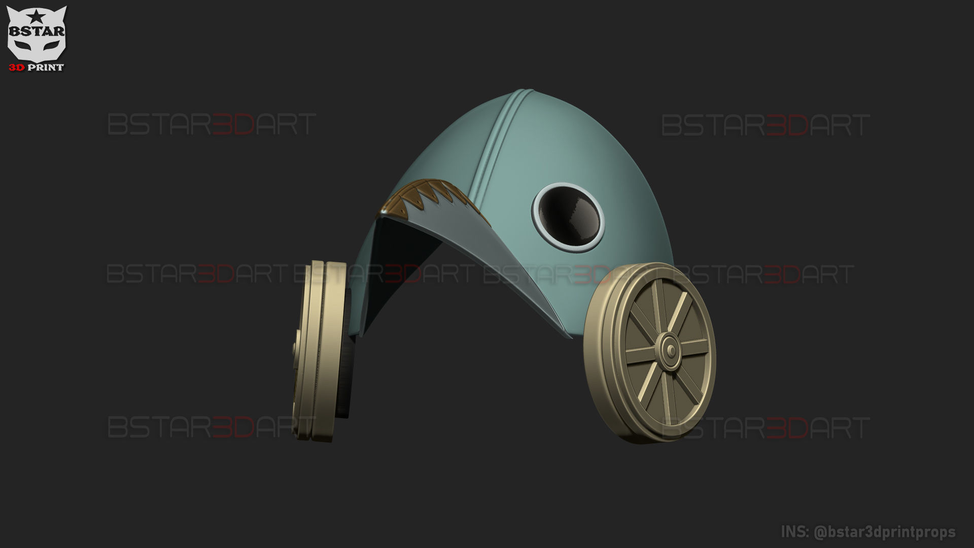 Galgali Mask - ChainsawMan Cosplay 3D print model_20