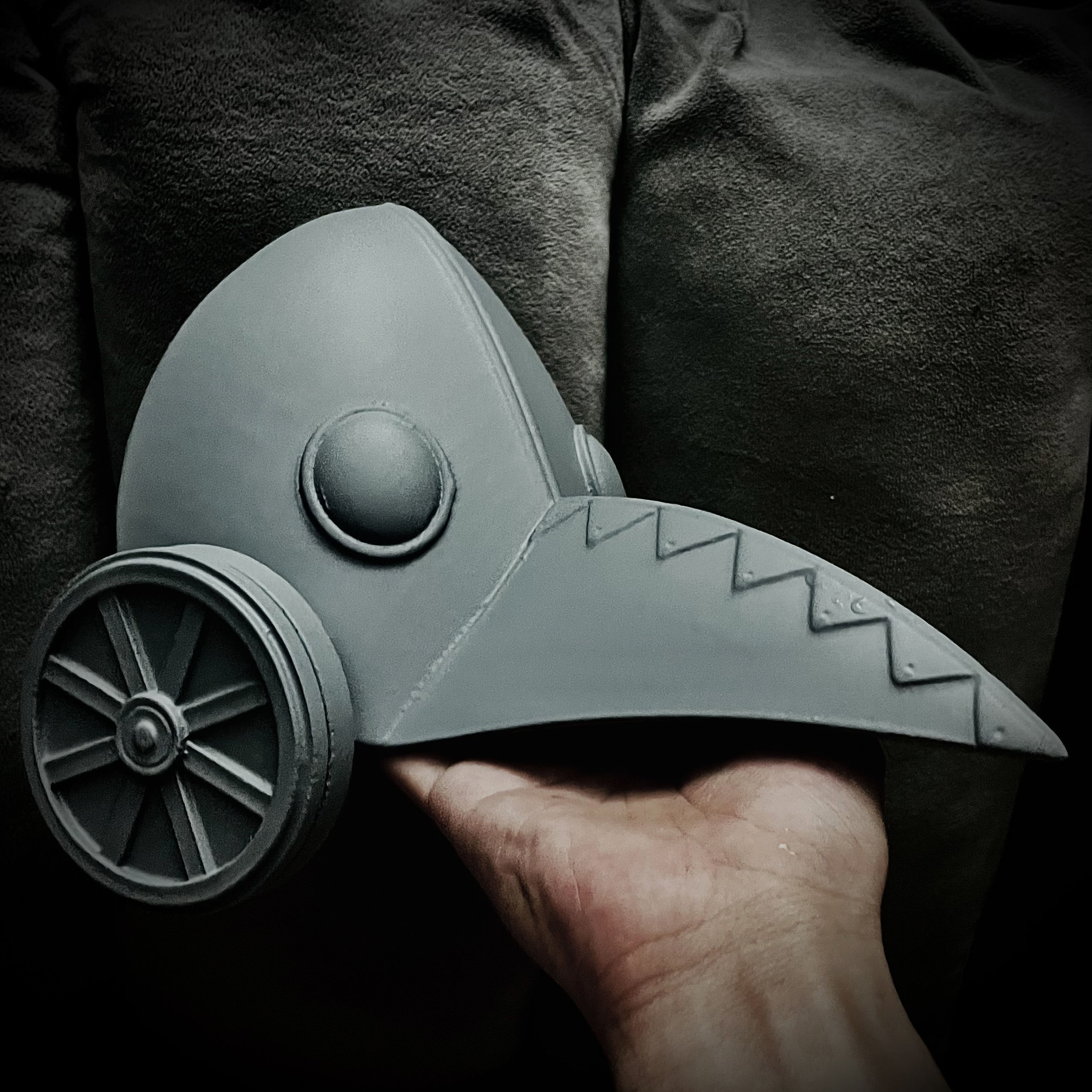 Galgali Mask - ChainsawMan Cosplay 3D print model_27