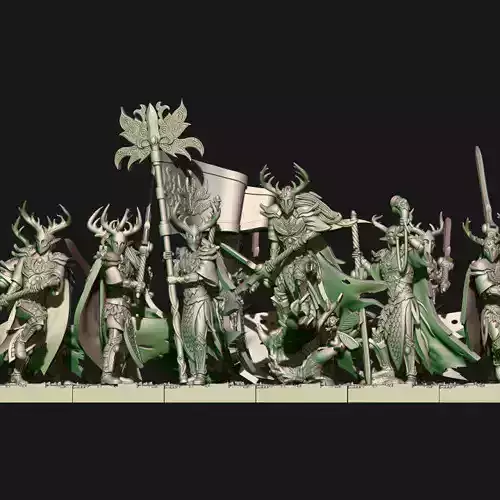 Wood elves Forest rangers