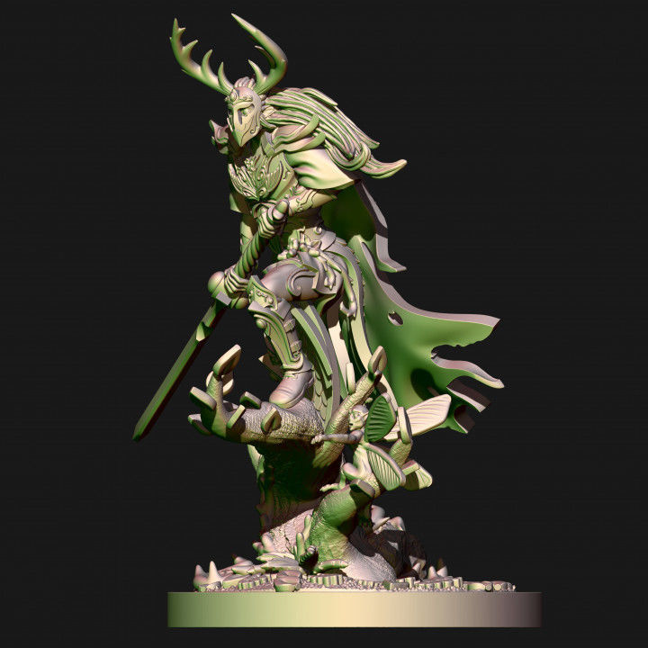 Wood elves Forest rangers 3D print model_11