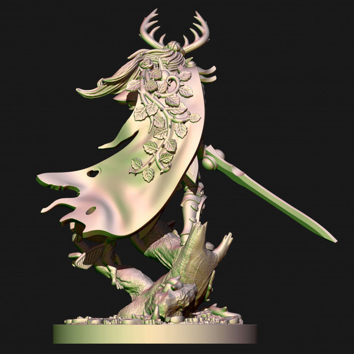 Wood elves Forest rangers 3D print model_5