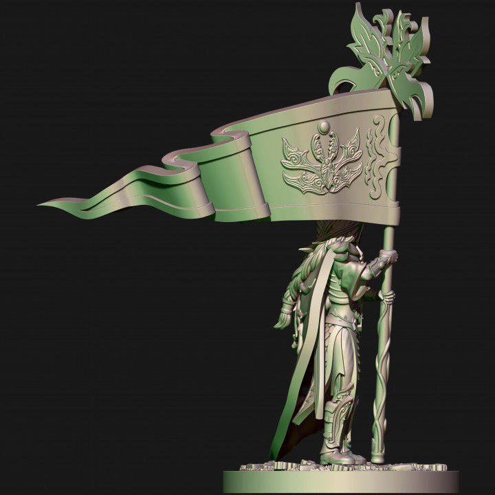 Wood elves Forest rangers 3D print model_7