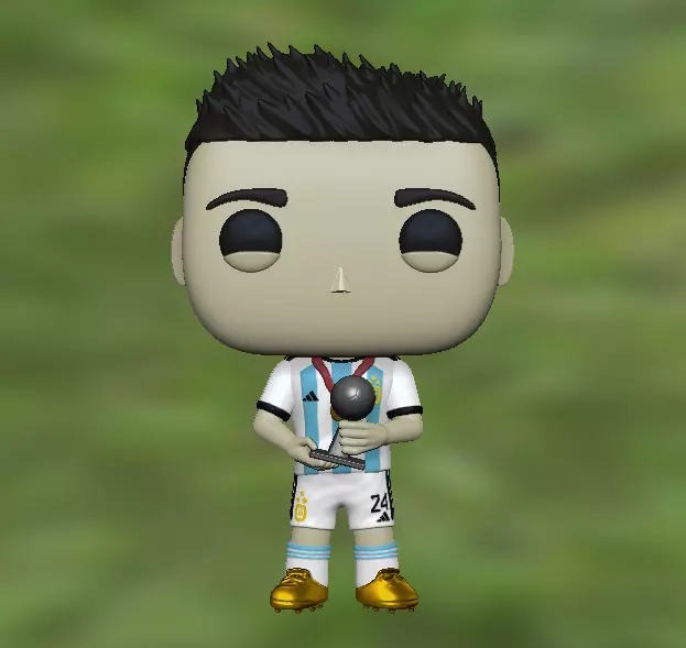 Funko Enzo Fernandez 3D print model_0