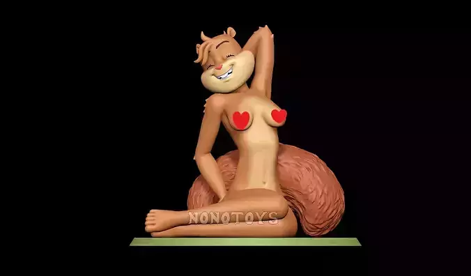 Sandy NSFW 3D print model