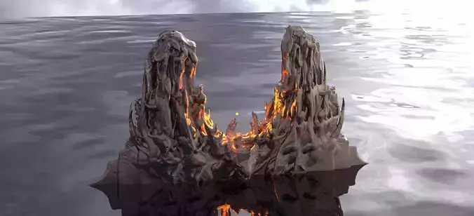 Dantes Underworld Figure Rocks 2