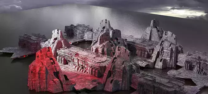 Sci Fi Science Exterior 5  3D model
