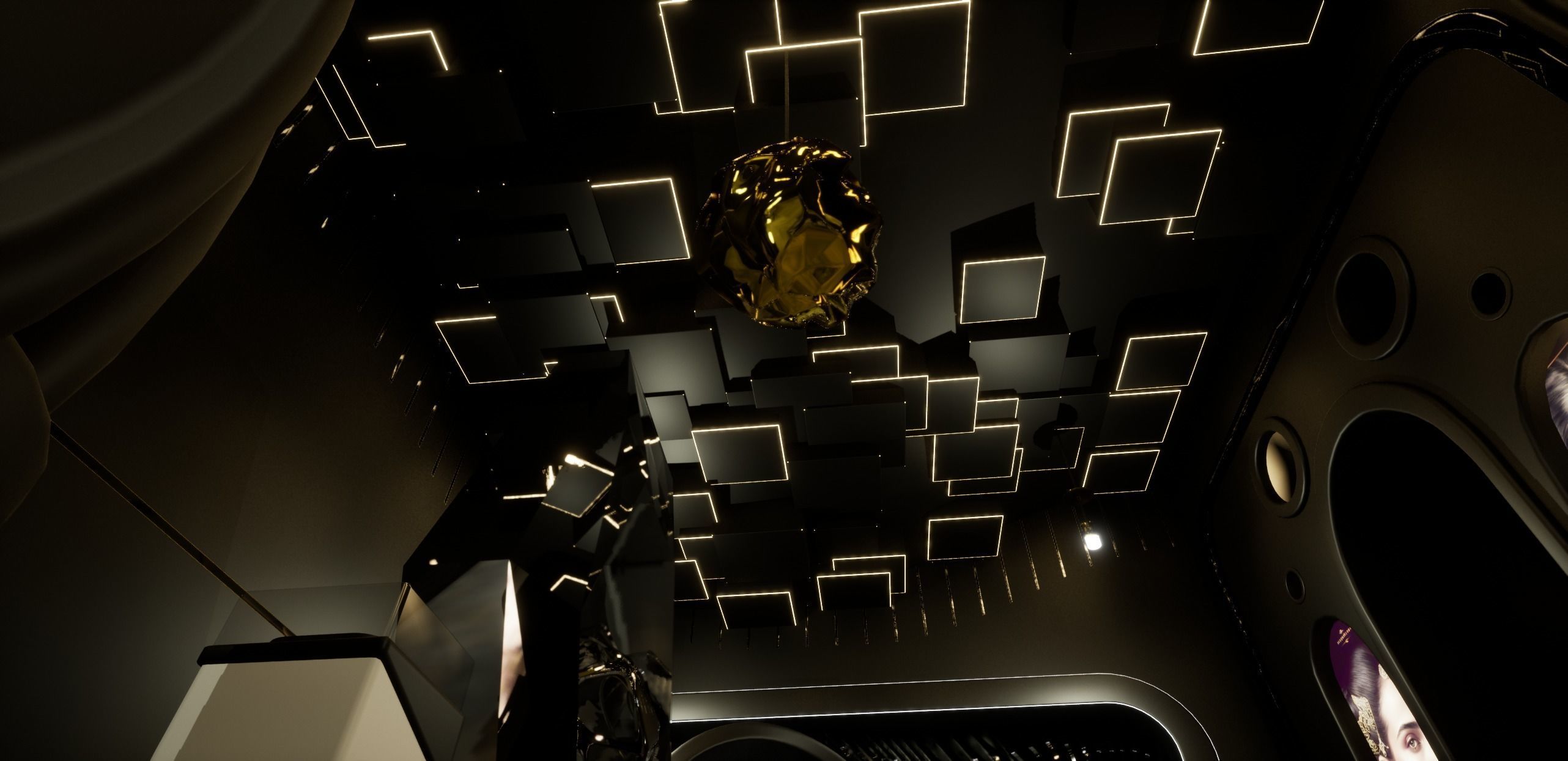 Jewelry Store Low-poly 3D model_17