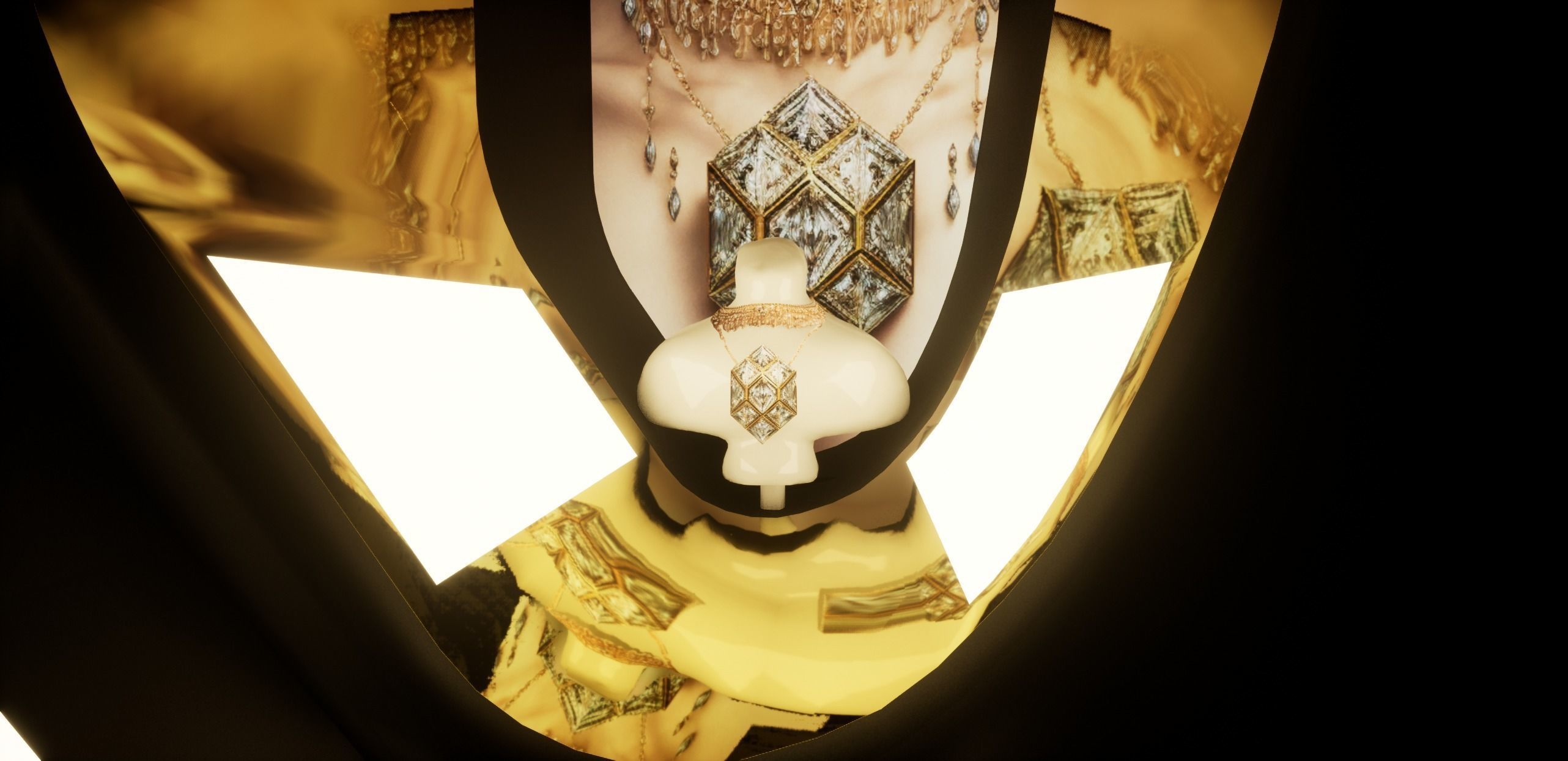 Jewelry Store Low-poly 3D model_21