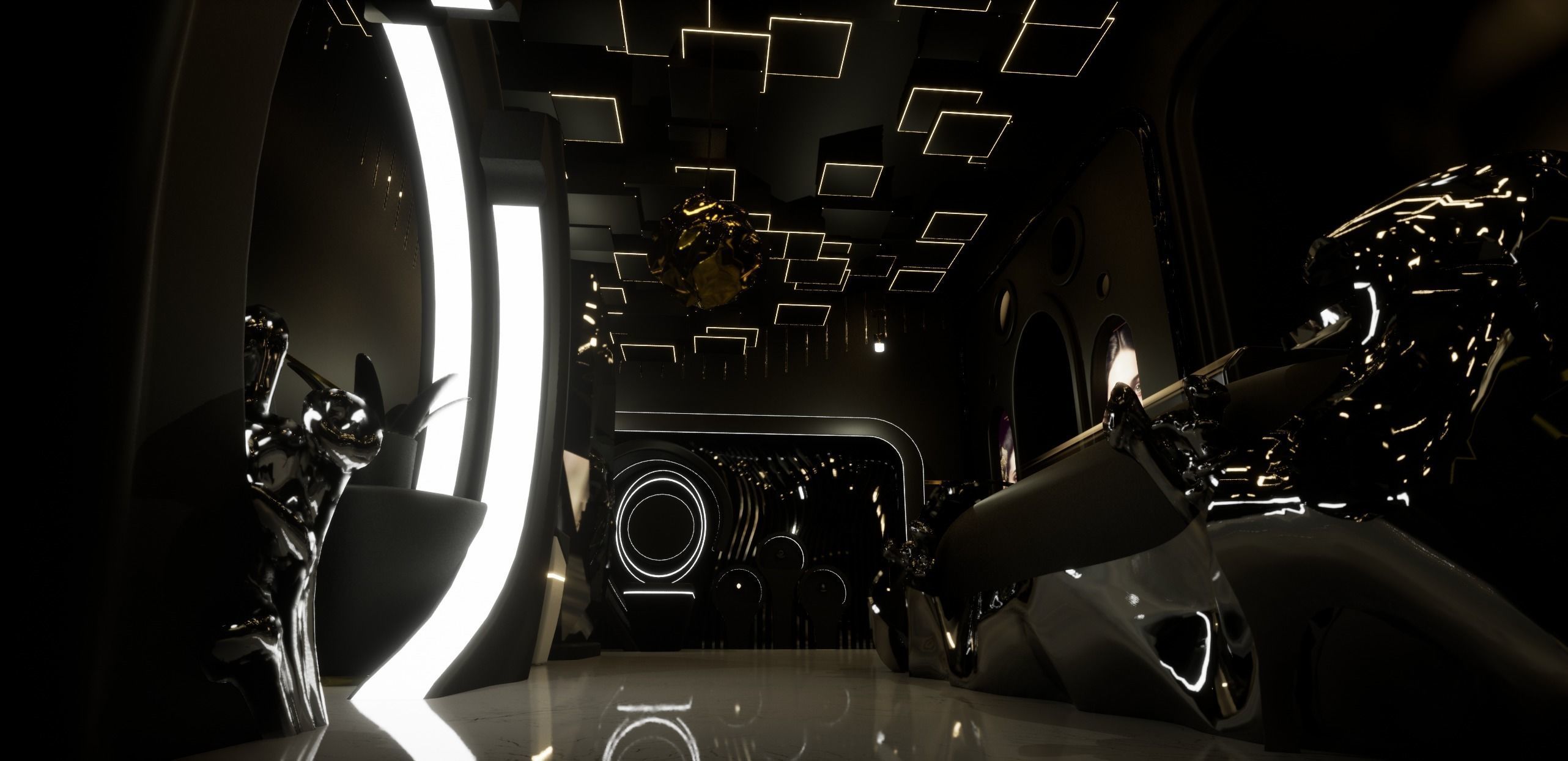 Jewelry Store Low-poly 3D model_16