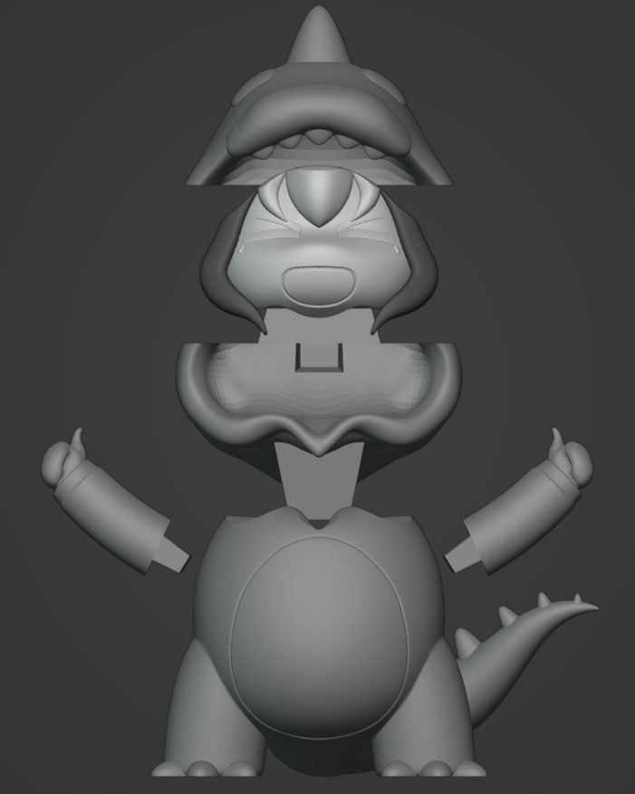 HITORI GOTO - BOCHIZILLA - BOCCHI THE ROCK 3D print model_5