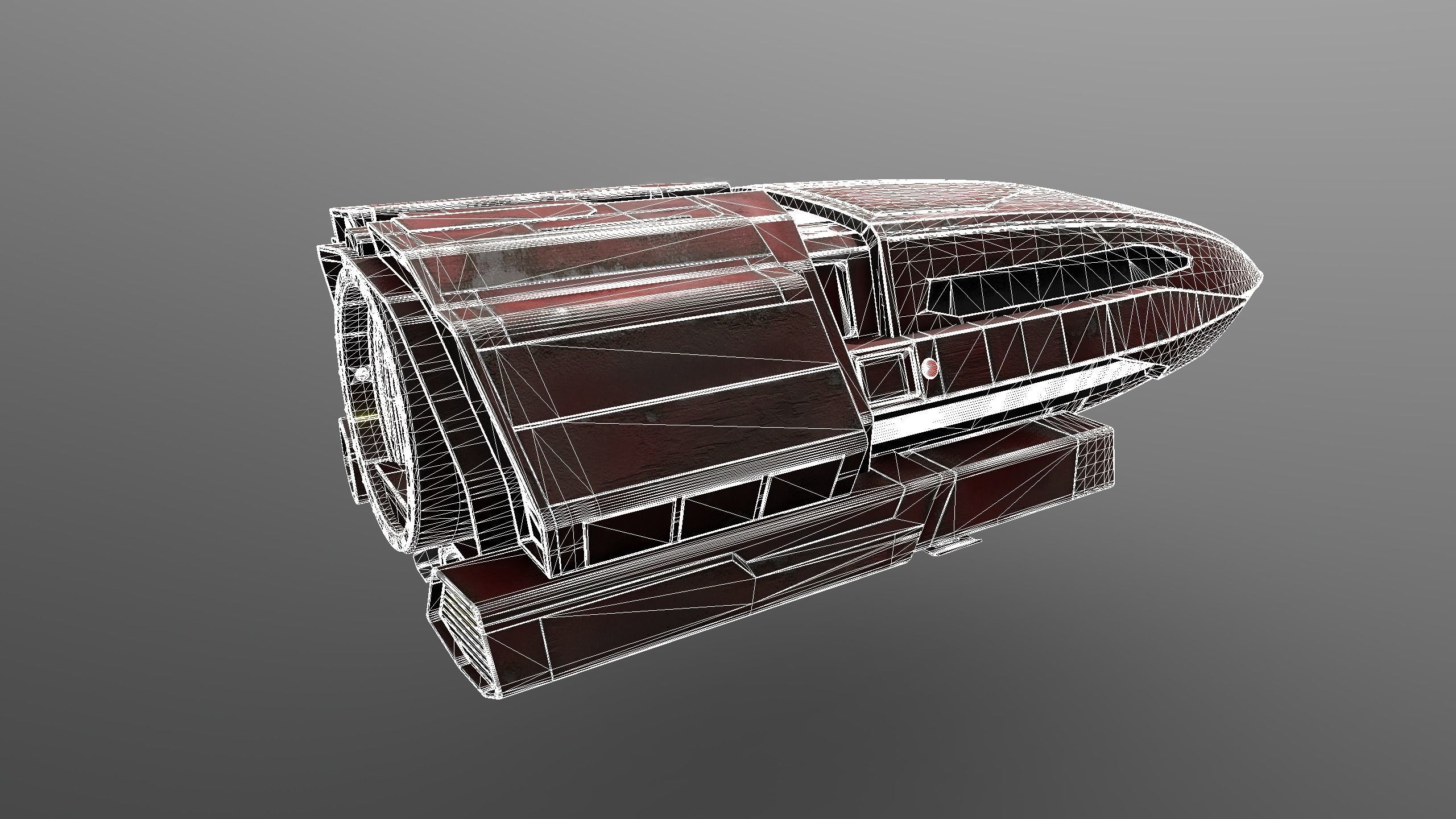 26DSC-Shuttle spaceship 3D model_8