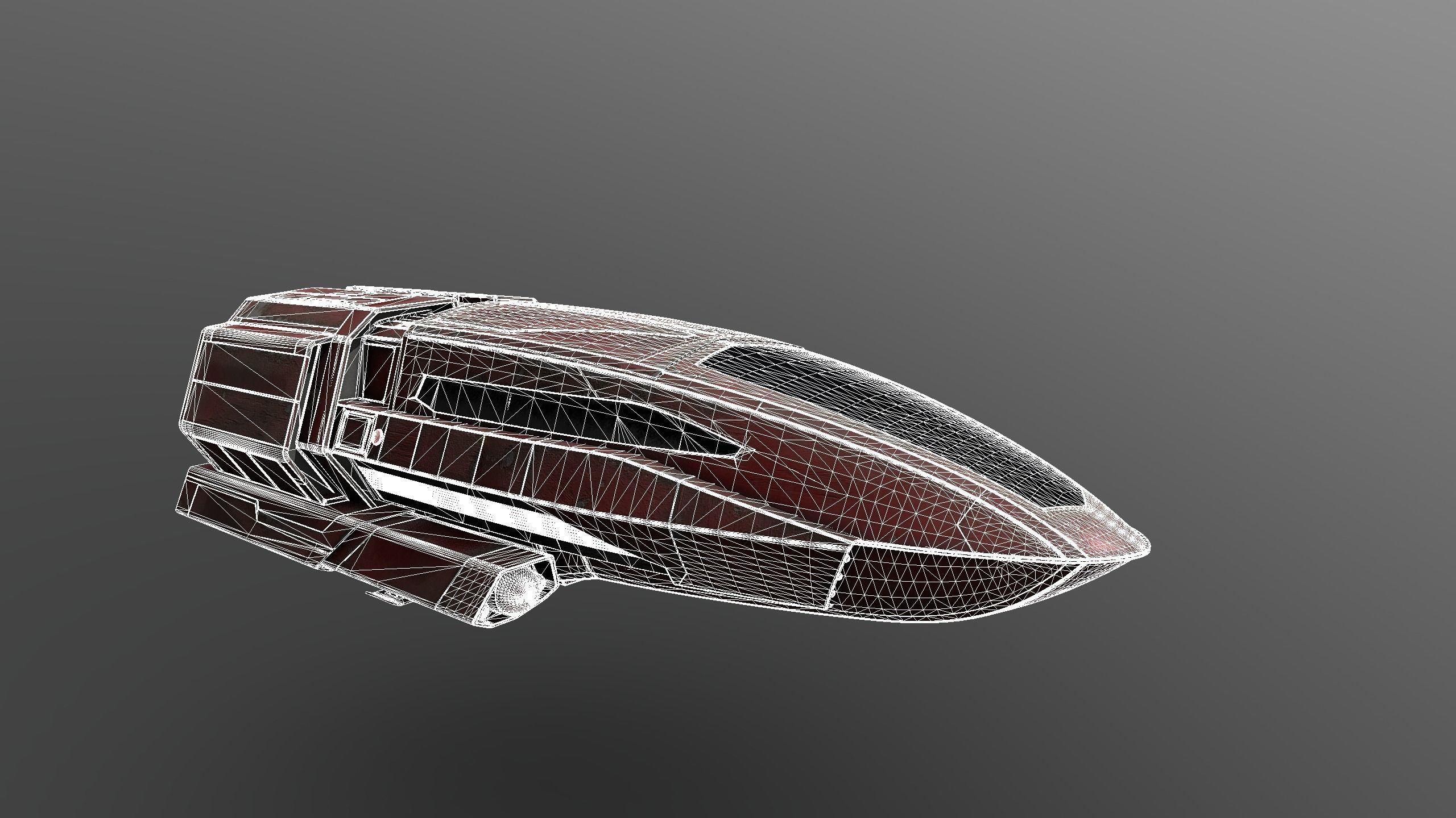26DSC-Shuttle spaceship 3D model_6