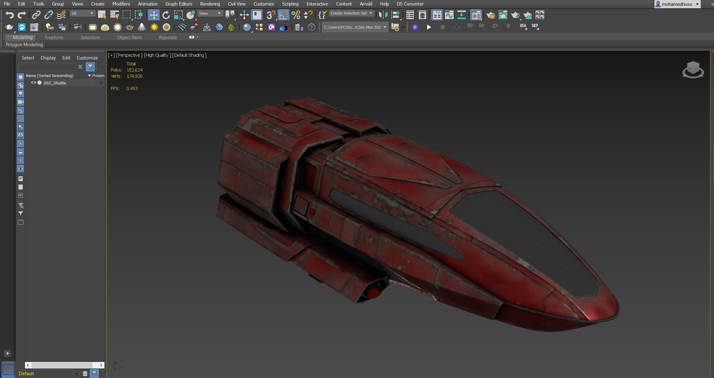 26DSC-Shuttle spaceship 3D model_9