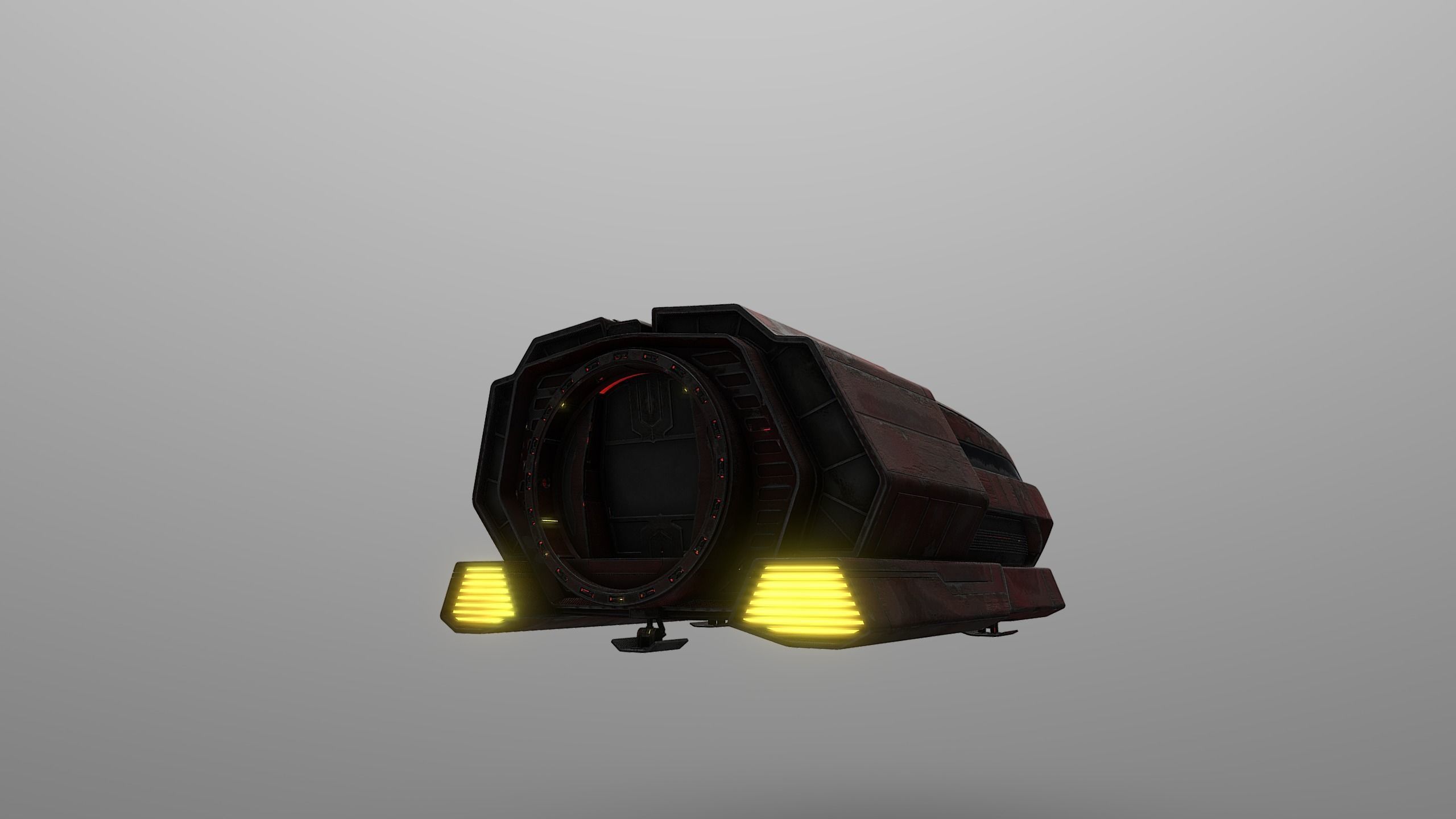 26DSC-Shuttle spaceship 3D model_3