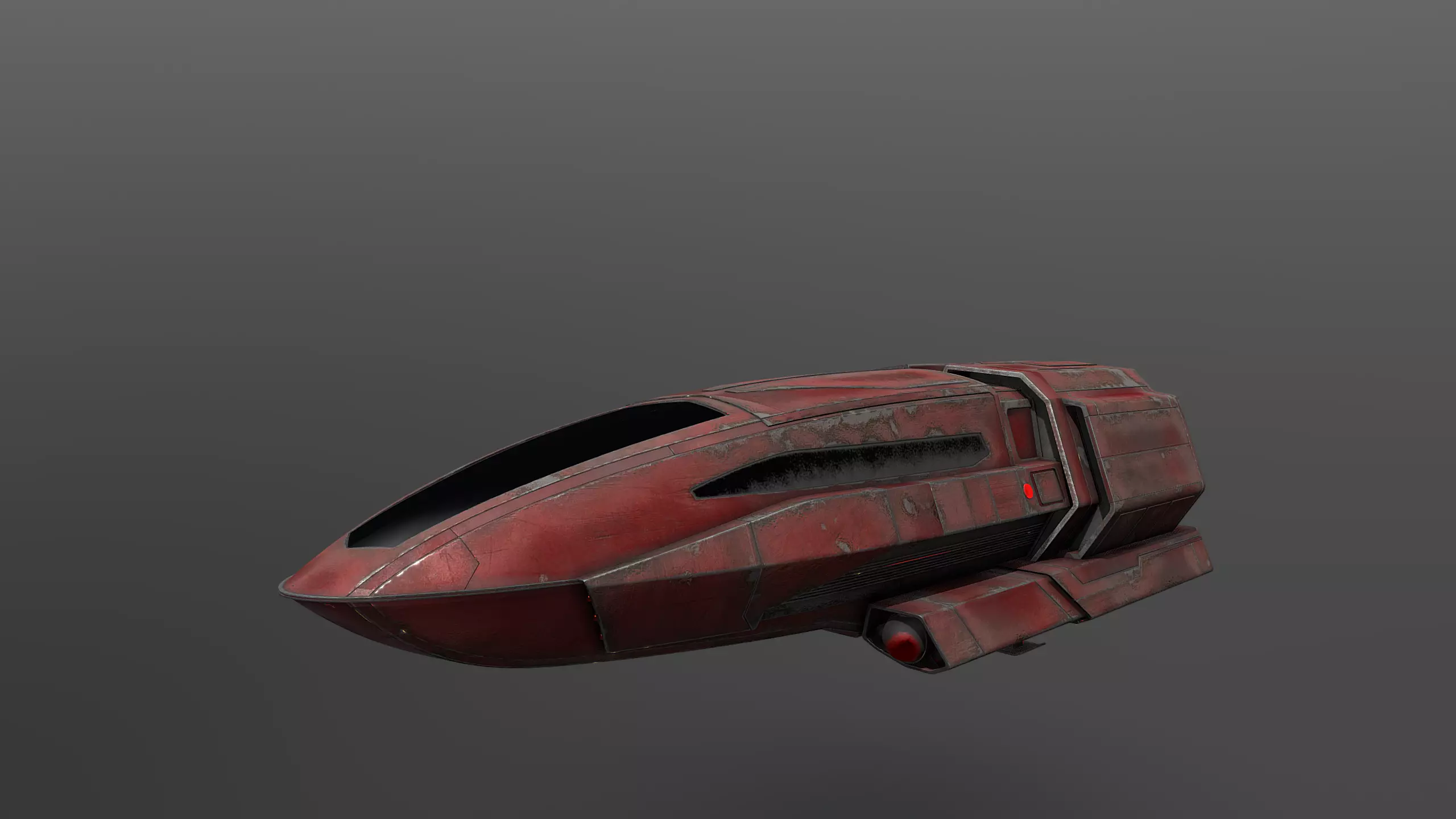 26DSC-Shuttle spaceship 3D model_0